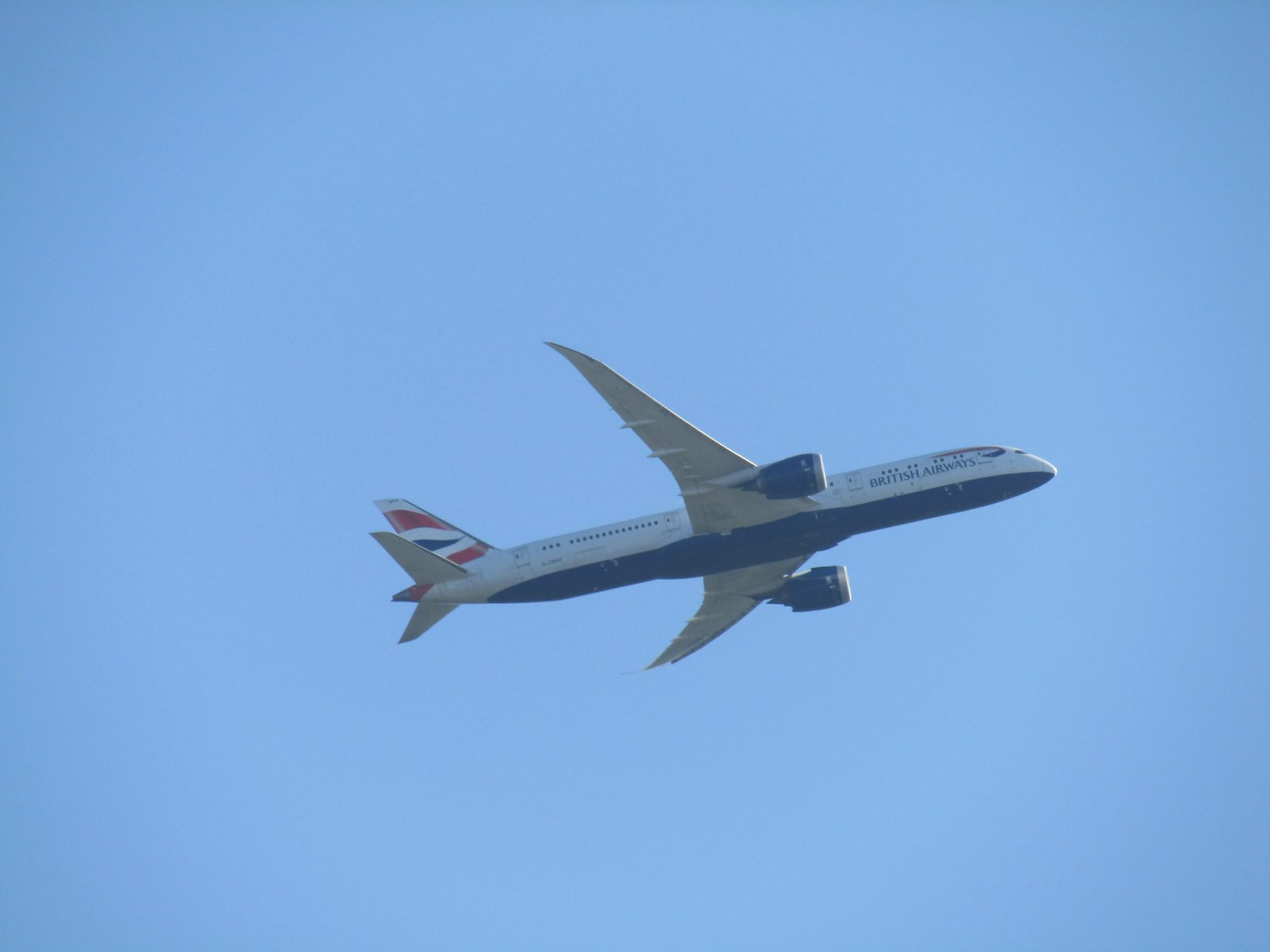 British Airways G-ZBKH Boeing 787-9 Dreamliner